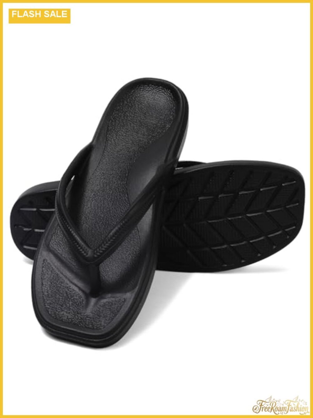 Women's Arch Support Square Toe Thong Flip Flop Sandals EVA Lightweight